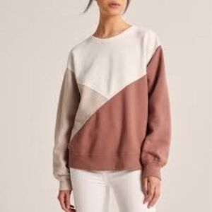 Abercrombie Color Block Sweatshirt
